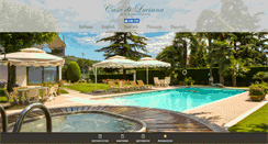 Desktop Screenshot of casadiluciana.com